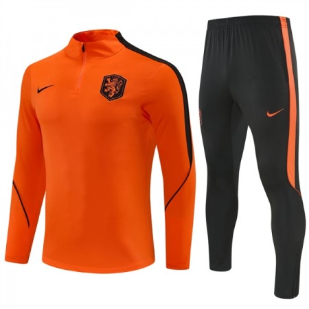 Holland Orange Trænings Sweatshirt Kvart-Zip 2026-27 Holland Orange Trænings Sweatshirt Kvart-Zip 2026-27