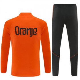 Holland Orange Trænings Sweatshirt Kvart-Zip 2026-27