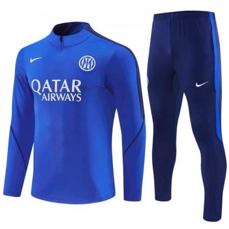 Inter Milan Blå Trænings Sweatshirt Kvart-Zip 2026-27 Inter Milan Blå Trænings Sweatshirt Kvart-Zip 2026-27