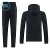 Juventus Hoodie Børn Sort Trænings Sweatshirt 2026-27