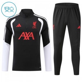 Liverpool Børn Sort Trænings Sweatshirt Kvart-Zip 2026-27
