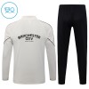 Manchester City Børn Grå Trænings Sweatshirt Kvart-Zip 2026-27