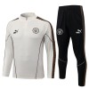 Manchester City Grå Trænings Sweatshirt Kvart-Zip 2026-27 Manchester City Grå Trænings Sweatshirt Kvart-Zip 2026-27
