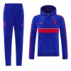 Manchester United Hoodie Blå Trænings Sweatshirt 2026-27 Manchester United Hoodie Blå Trænings Sweatshirt 2026-27