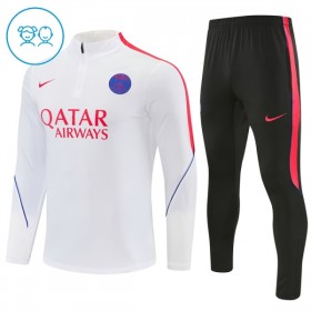 Paris Saint-Germain Børn Hvid Trænings Sweatshirt Kvart-Zip 2026-27