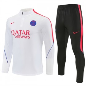 Paris Saint-Germain Hvid Trænings Sweatshirt Kvart-Zip 2026-27