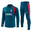 Portugal Blå Trænings Sweatshirt Kvart-Zip 2026-27 Portugal Blå Trænings Sweatshirt Kvart-Zip 2026-27