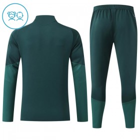Real Madrid Børn Grøn Trænings Sweatshirt Kvart-Zip 2026-27