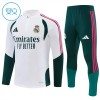 Real Madrid Børn Hvid Trænings Sweatshirt Kvart-Zip 2026-27 Real Madrid Børn Hvid Trænings Sweatshirt Kvart-Zip 2026-27