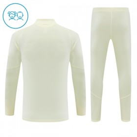 Real Madrid Børn Hvid Trænings Sweatshirt Kvart-Zip 2026-27