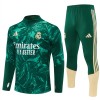 Real Madrid Grøn Trænings Sweatshirt Kvart-Zip 2026-27 Real Madrid Grøn Trænings Sweatshirt Kvart-Zip 2026-27