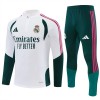 Real Madrid Hvid Trænings Sweatshirt Kvart-Zip 2026-27 Real Madrid Hvid Trænings Sweatshirt Kvart-Zip 2026-27