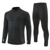Real Madrid Sort Trænings Sweatshirt Kvart-Zip 2026-27 Real Madrid Sort Trænings Sweatshirt Kvart-Zip 2026-27