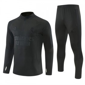 Real Madrid Sort Trænings Sweatshirt Kvart-Zip 2026-27