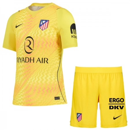 Atlético Madrid Målmand Børn Trøje Gul 2026-27 Kortærmet(+ Korte bukser) Atlético Madrid Målmand Børn Trøje Gul 2026-27 Kortærmet(+ Korte bukser)