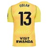 Atlético Madrid Oblak 13 Målmand Trøje Gul 2026-27 Kortærmet Atlético Madrid Oblak 13 Målmand Trøje Gul 2026-27 Kortærmet