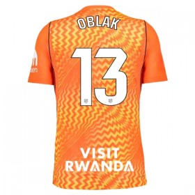 Atlético Madrid Oblak 13 Målmand Trøje Orange 2026-27 Kortærmet