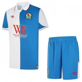 Blackburn Rovers Børn Hjemmebanesæt 2026-27 Kortærmet(+ Korte bukser)