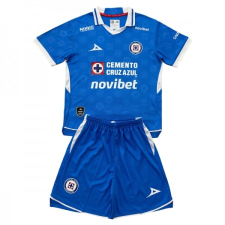 Cruz Azul Børn Hjemmebanesæt 2026-27 Kortærmet(+ Korte bukser) Cruz Azul Børn Hjemmebanesæt 2026-27 Kortærmet(+ Korte bukser)