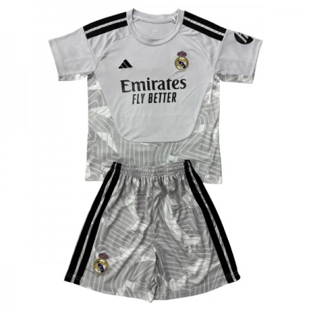 Real Madrid Målmand Børn Trøje Grå 2026-27 Kortærmet(+ Korte bukser) Real Madrid Målmand Børn Trøje Grå 2026-27 Kortærmet(+ Korte bukser)