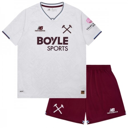 West Ham United Børn Udebanesæt 2026-27 Kortærmet(+ Korte bukser) West Ham United Børn Udebanesæt 2026-27 Kortærmet(+ Korte bukser)