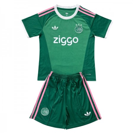 Ajax Amsterdam Målmand Børn Trøje Grøn 2026-27 Kortærmet(+ Korte bukser) Ajax Amsterdam Målmand Børn Trøje Grøn 2026-27 Kortærmet(+ Korte bukser)