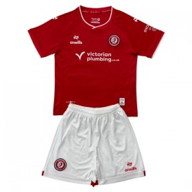 Bristol City Børn Hjemmebanesæt 2026-27 Kortærmet(+ Korte bukser)