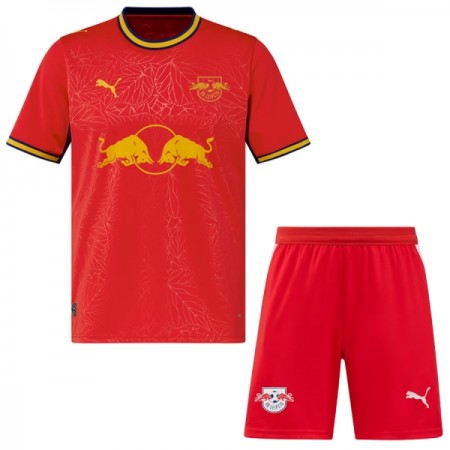 RB Leipzig Børn Udebanesæt 2026-27 Kortærmet(+ Korte bukser)