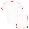 Sevilla FC Børn Hjemmebanesæt 2026-27 Kortærmet(+ Korte bukser)