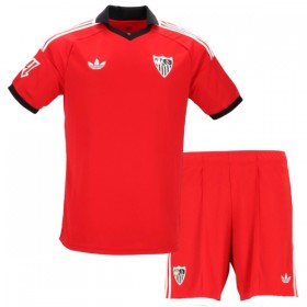Sevilla FC Børn Udebanesæt 2026-27 Kortærmet(+ Korte bukser)