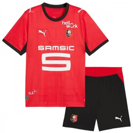 Stade Rennais Børn Hjemmebanesæt 2026-27 Kortærmet(+ Korte bukser) Stade Rennais Børn Hjemmebanesæt 2026-27 Kortærmet(+ Korte bukser)