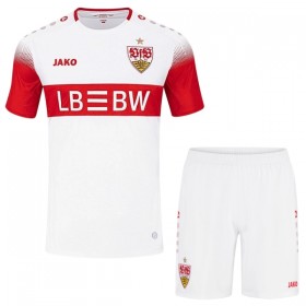 VfB Stuttgart Børn Hjemmebanesæt 2026-27 Kortærmet(+ Korte bukser)