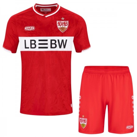 VfB Stuttgart Børn Udebanesæt 2026-27 Kortærmet(+ Korte bukser)