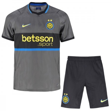 Inter Milan Børn Tredjesæt 2026-27 Kortærmet(+ Korte bukser)