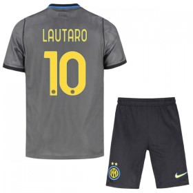 Inter Milan Lautaro 10 Børn Tredjesæt 2026-27 Kortærmet(+ Korte bukser)