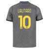 Inter Milan Lautaro 10 Tredjesæt 2026-27 Kortærmet Inter Milan Lautaro 10 Tredjesæt 2026-27 Kortærmet