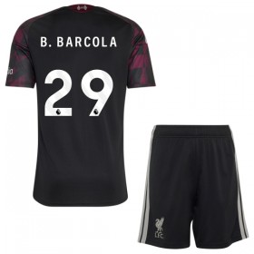 Liverpool B. Barcola 29 Børn Tredjesæt 2026-27 Kortærmet(+ Korte bukser)