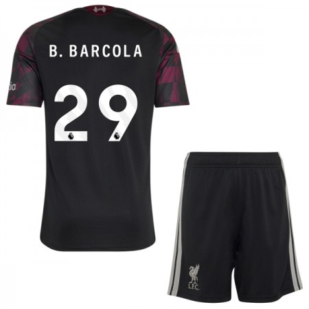 Liverpool B. Barcola 29 Børn Tredjesæt 2026-27 Kortærmet(+ Korte bukser) Liverpool B. Barcola 29 Børn Tredjesæt 2026-27 Kortærmet(+ Korte bukser)