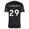 Liverpool B. Barcola 29 Børn Tredjesæt 2026-27 Kortærmet(+ Korte bukser)