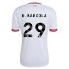 Liverpool B. Barcola 29 Udebanesæt 2026-27 Kortærmet Liverpool B. Barcola 29 Udebanesæt 2026-27 Kortærmet