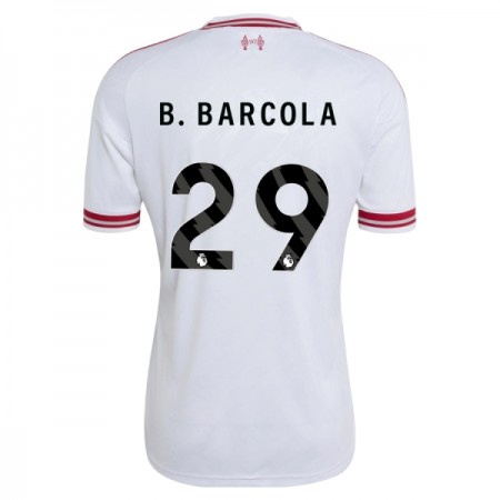 Liverpool B. Barcola 29 Udebanesæt 2026-27 Kortærmet Liverpool B. Barcola 29 Udebanesæt 2026-27 Kortærmet