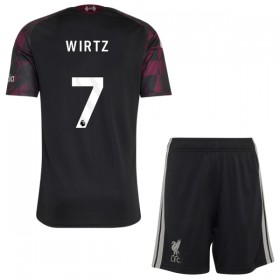 Liverpool Wirtz 7 Børn Tredjesæt 2026-27 Kortærmet(+ Korte bukser)