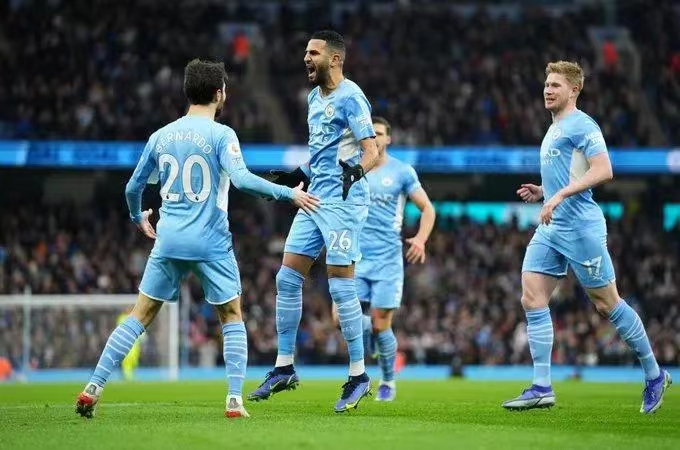 Manchester City scorede ni sejre i træk